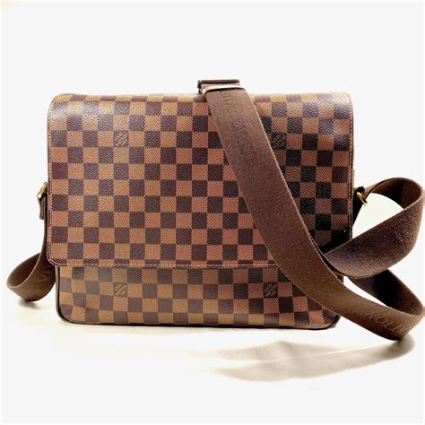 louis vuitton messenger bag authentic|Louis Vuitton checkered Messenger bag.